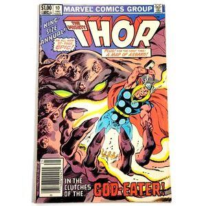 THE MIGHTY THOR KING‎ SIZE ANNUAL  #10  (1982) / FN / GOD-EATER